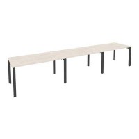 Onix O.MP-RS-3.3.8 (Денвер Светлый/Антрацит) Рабочая станция на П-образном м/к