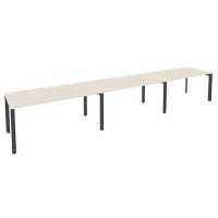 Onix O.MP-RS-3.4.8 (Денвер Светлый/Антрацит) Рабочая станция на П-образном м/к