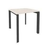 Onix O.MP-SP-0.8 (Денвер Светлый/Антрацит) Стол рабочий на П-образном м/к