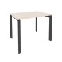 Onix O.MP-SP-1.7 (Денвер Светлый/Антрацит) Стол рабочий на П-образном м/к