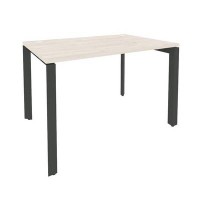 Onix O.MP-SP-2.8 (Денвер Светлый/Антрацит) Стол рабочий на П-образном м/к