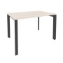 Onix O.MP-SP-2.8 (Денвер Светлый/Антрацит) Стол рабочий на П-образном м/к