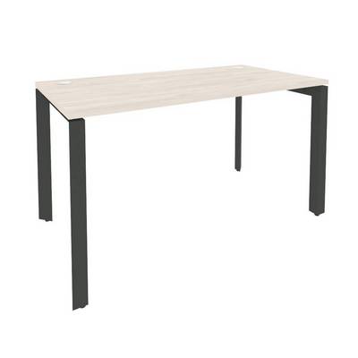 Onix O.MP-SP-3.7 (Денвер Светлый/Антрацит) Стол рабочий на П-образном м/к
