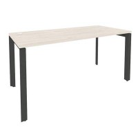 Onix O.MP-SP-4.7 (Денвер Светлый/Антрацит) Стол рабочий на П-образном м/к