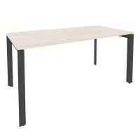 Onix O.MP-SP-4.8 (Денвер Светлый/Антрацит) Стол рабочий на П-образном м/к