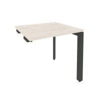 Onix O.MP-SPR-0.7 (Денвер Светлый/Антрацит) Стол-приставка на П-образном м/к к опорным элементам