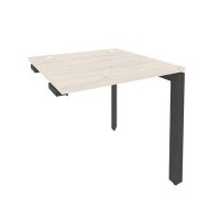 Onix O.MP-SPR-0.8 (Денвер Светлый/Антрацит) Стол-приставка на П-образном м/к к опорным элементам