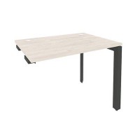 Onix O.MP-SPR-1.7 (Денвер Светлый/Антрацит) Стол-приставка на П-образном м/к к опорным элементам