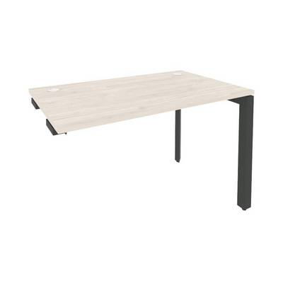 Onix O.MP-SPR-2.7 (Денвер Светлый/Антрацит) Стол-приставка на П-образном м/к к опорным элементам
