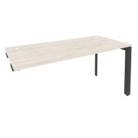Onix O.MP-SPR-4.7 (Денвер Светлый/Антрацит) Стол-приставка на П-образном м/к к опорным элементам
