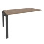 Onix O.MP-1.NRS-4.8 (Дуб Аризона/Антрацит) Наборный элемент рабочей станции на П-образном м/к