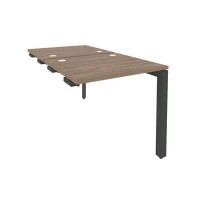 Onix O.MP-D.SPR-0.7 (Дуб Аризона/Антрацит) Стол-приставка двойной на П-образном м/к к опорным элем.