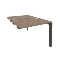 Onix O.MP-D.SPR-1.7 (Дуб Аризона/Антрацит) Стол-приставка двойной на П-образном м/к к опорным элем.