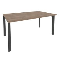 Onix O.MP-PRG-1.4 (Дуб Аризона/Антрацит) Стол переговорный (1 столешница)