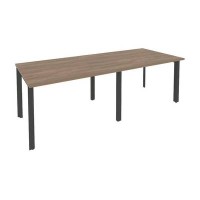 Onix O.MP-PRG-2.2 (Дуб Аризона/Антрацит) Стол переговорный (2 столешницы)