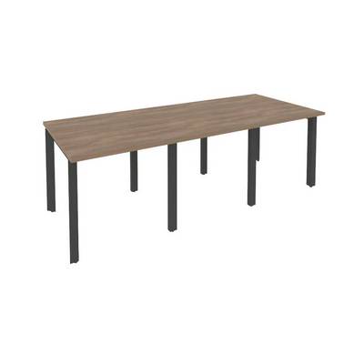Onix O.MP-PRG-3.0 (Дуб Аризона/Антрацит) Стол переговорный (3 столешницы)
