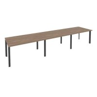 Onix O.MP-PRG-3.3 (Дуб Аризона/Антрацит) Стол переговорный (3 столешницы)