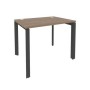 Onix O.MP-SP-1.7 (Дуб Аризона/Антрацит) Стол рабочий на П-образном м/к