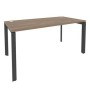 Onix O.MP-SP-4.8 (Дуб Аризона/Антрацит) Стол рабочий на П-образном м/к