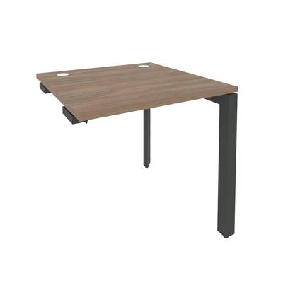 Onix O.MP-SPR-0.8 (Дуб Аризона/Антрацит) Стол-приставка на П-образном м/к к опорным элементам