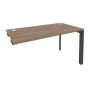 Onix O.MP-SPR-3.7 (Дуб Аризона/Антрацит) Стол-приставка на П-образном м/к к опорным элементам
