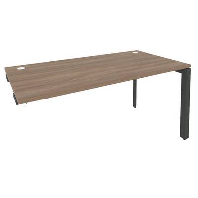 Onix O.MP-SPR-4.8 (Дуб Аризона/Антрацит) Стол-приставка на П-образном м/к к опорным элементам