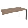 Onix O.MP-SPR-4.8 (Дуб Аризона/Антрацит) Стол-приставка на П-образном м/к к опорным элементам