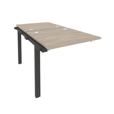 Onix O.M-2.NRS-0.8 (Дуб Аттик/Антрацит) Наборный элемент рабочей станции на м/к