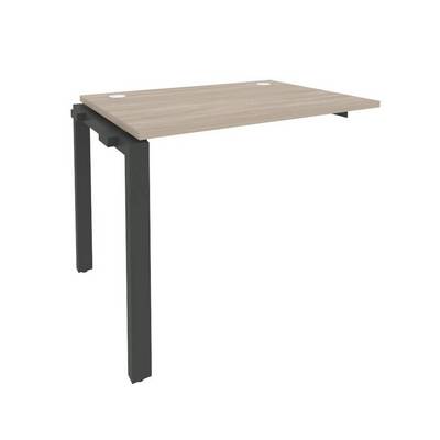 Onix O.MP-1.NRS-1.7 (Дуб Аттик/Антрацит) Наборный элемент рабочей станции на П-образном м/к