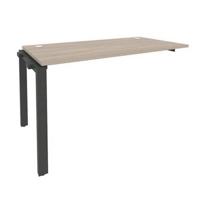 Onix O.MP-1.NRS-3.7 (Дуб Аттик/Антрацит) Наборный элемент рабочей станции на П-образном м/к