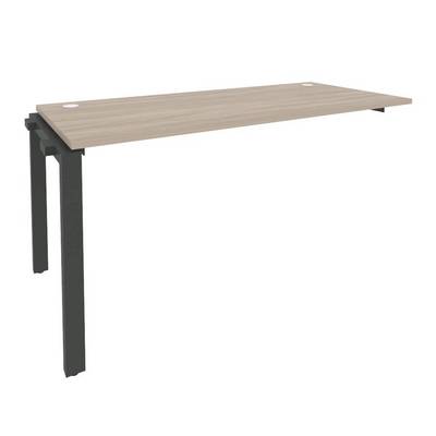 Onix O.MP-1.NRS-4.7 (Дуб Аттик/Антрацит) Наборный элемент рабочей станции на П-образном м/к