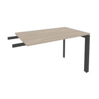 Onix O.MP-BR-11 (Дуб Аттик/Антрацит) Брифинг-приставка на П-образном м/к