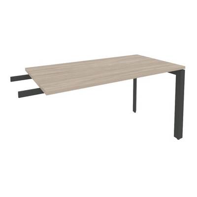 Onix O.MP-BR-13 (Дуб Аттик/Антрацит) Брифинг-приставка на П-образном м/к