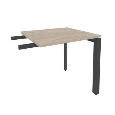 Onix O.MP-BR-7 (Дуб Аттик/Антрацит) Брифинг-приставка на П-образном м/к