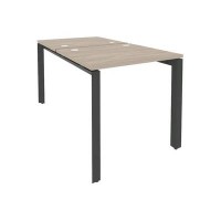Onix O.MP-D.RS-2.0.7 (Дуб Аттик/Антрацит) Рабочая станция на П-образном м/к