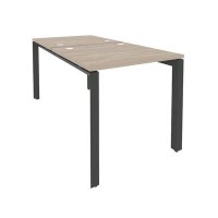 Onix O.MP-D.RS-2.0.8 (Дуб Аттик/Антрацит) Рабочая станция на П-образном м/к