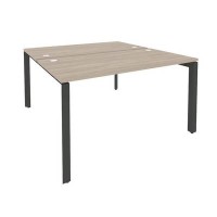 Onix O.MP-D.RS-2.3.7 (Дуб Аттик/Антрацит) Рабочая станция на П-образном м/к