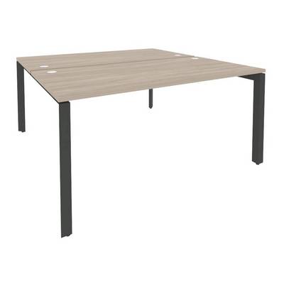 Onix O.MP-D.RS-2.4.8 (Дуб Аттик/Антрацит) Рабочая станция на П-образном м/к