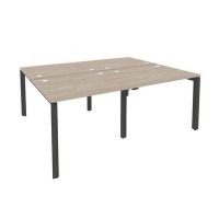 Onix O.MP-D.RS-4.1.8 (Дуб Аттик/Антрацит) Рабочая станция на П-образном м/к