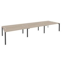 Onix O.MP-D.RS-6.4.7 (Дуб Аттик/Антрацит) Рабочая станция на П-образном м/к