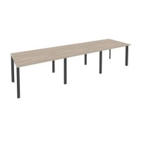 Onix O.MP-PRG-3.2 (Дуб Аттик/Антрацит) Стол переговорный (3 столешницы)