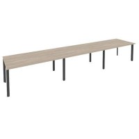 Onix O.MP-PRG-3.4 (Дуб Аттик/Антрацит) Стол переговорный (3 столешницы)