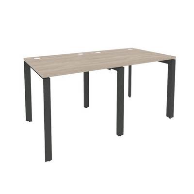 Onix O.MP-RS-2.0.8 (Дуб Аттик/Антрацит) Рабочая станция на П-образном м/к