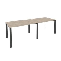 Onix O.MP-RS-2.2.8 (Дуб Аттик/Антрацит) Рабочая станция на П-образном м/к