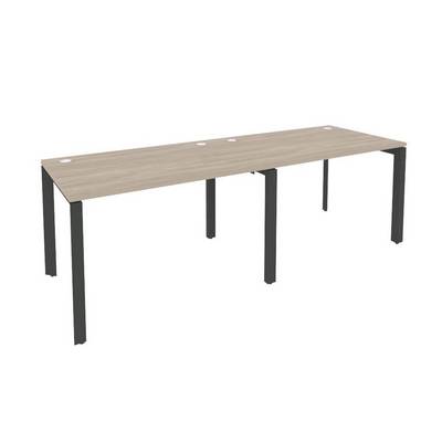 Onix O.MP-RS-2.2.8 (Дуб Аттик/Антрацит) Рабочая станция на П-образном м/к