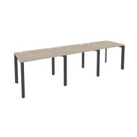 Onix O.MP-RS-3.1.7 (Дуб Аттик/Антрацит) Рабочая станция на П-образном м/к