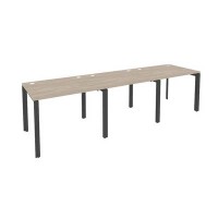 Onix O.MP-RS-3.1.8 (Дуб Аттик/Антрацит) Рабочая станция на П-образном м/к