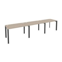 Onix O.MP-RS-3.2.7 (Дуб Аттик/Антрацит) Рабочая станция на П-образном м/к