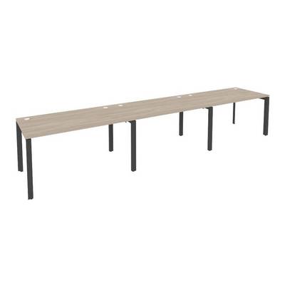 Onix O.MP-RS-3.3.8 (Дуб Аттик/Антрацит) Рабочая станция на П-образном м/к