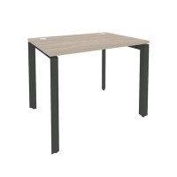 Onix O.MP-SP-1.7 (Дуб Аттик/Антрацит) Стол рабочий на П-образном м/к